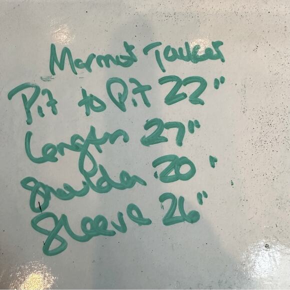 Marmot Windbreaker Rain Jacket Outdoor Lightweight Full Zip Mens Medium - Picture 11 of 14